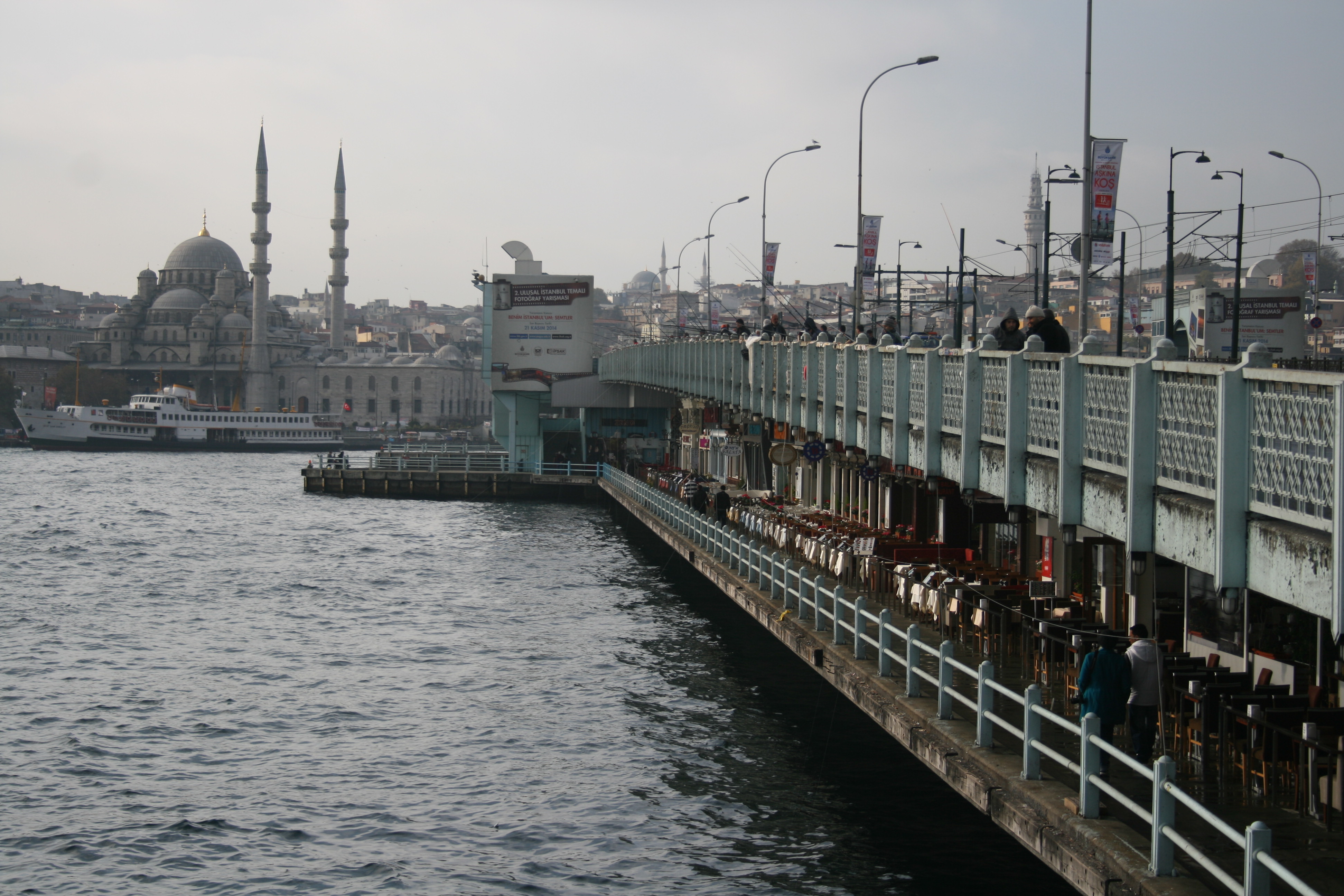 Стамбул достопримечательности Галатский мост